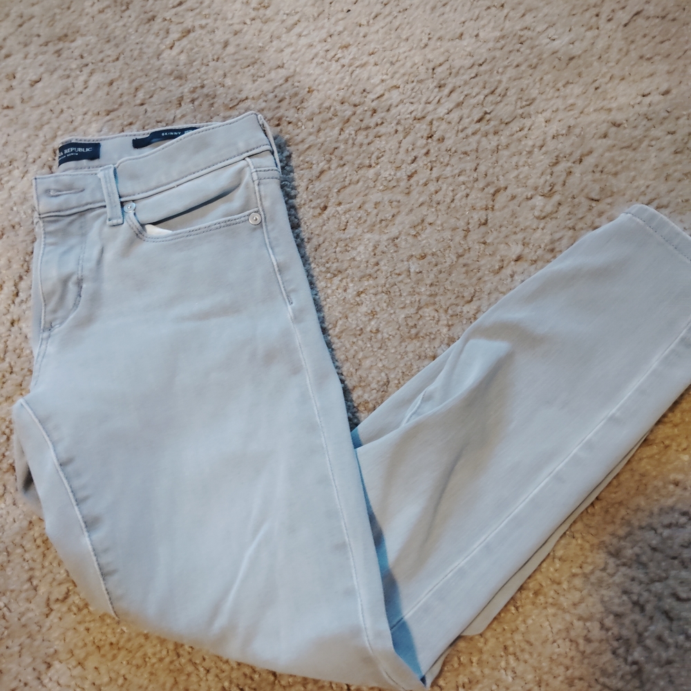 Banana Republic Women's Grey Skinny Jeans